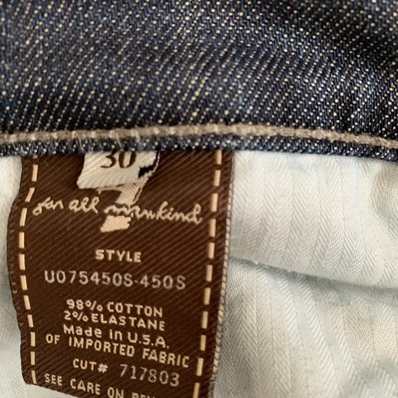 7 For All Mankind Jeans. Minimally worn. - Picture 6 of 16